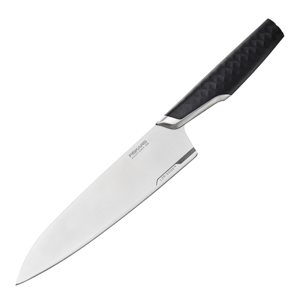 Läs mer om Fiskars - Titanium Kockkniv 20 cm