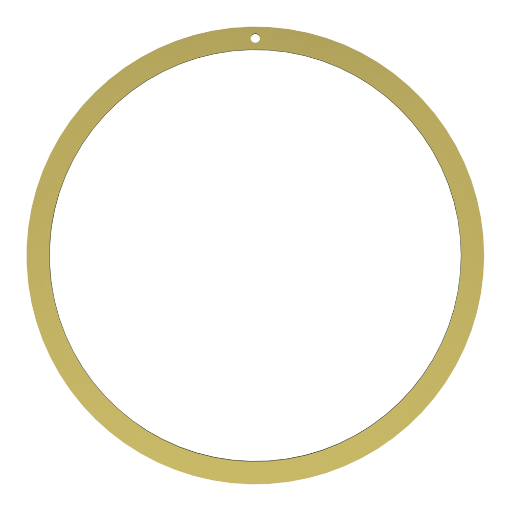 Cooee - Wreath Krans 40 cm Mässing