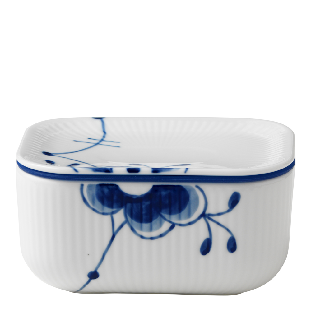 Royal Copenhagen - Blue Fluted Mega Smörask med lock 42 cl