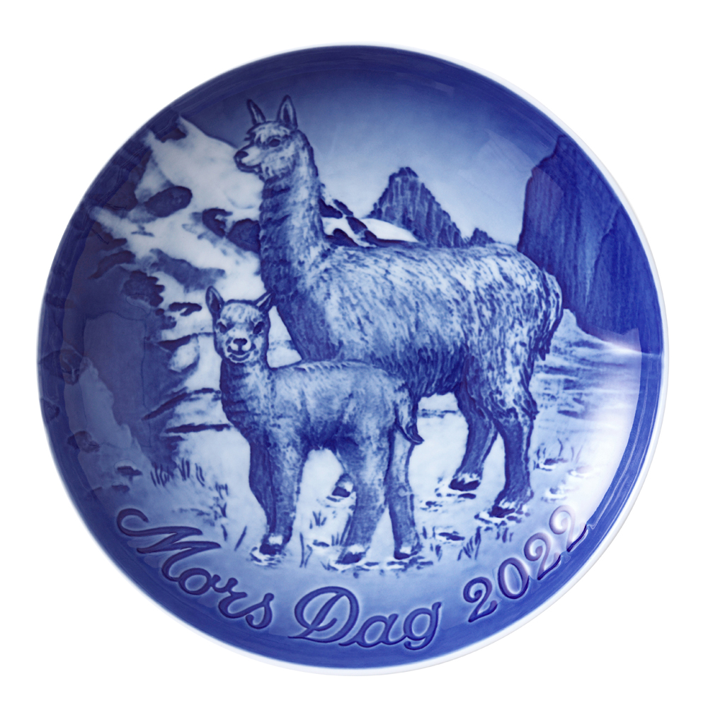Läs mer om Royal Copenhagen - B&G Collectibles 2022 Morsdag Tallrik Alpaca 15 cm