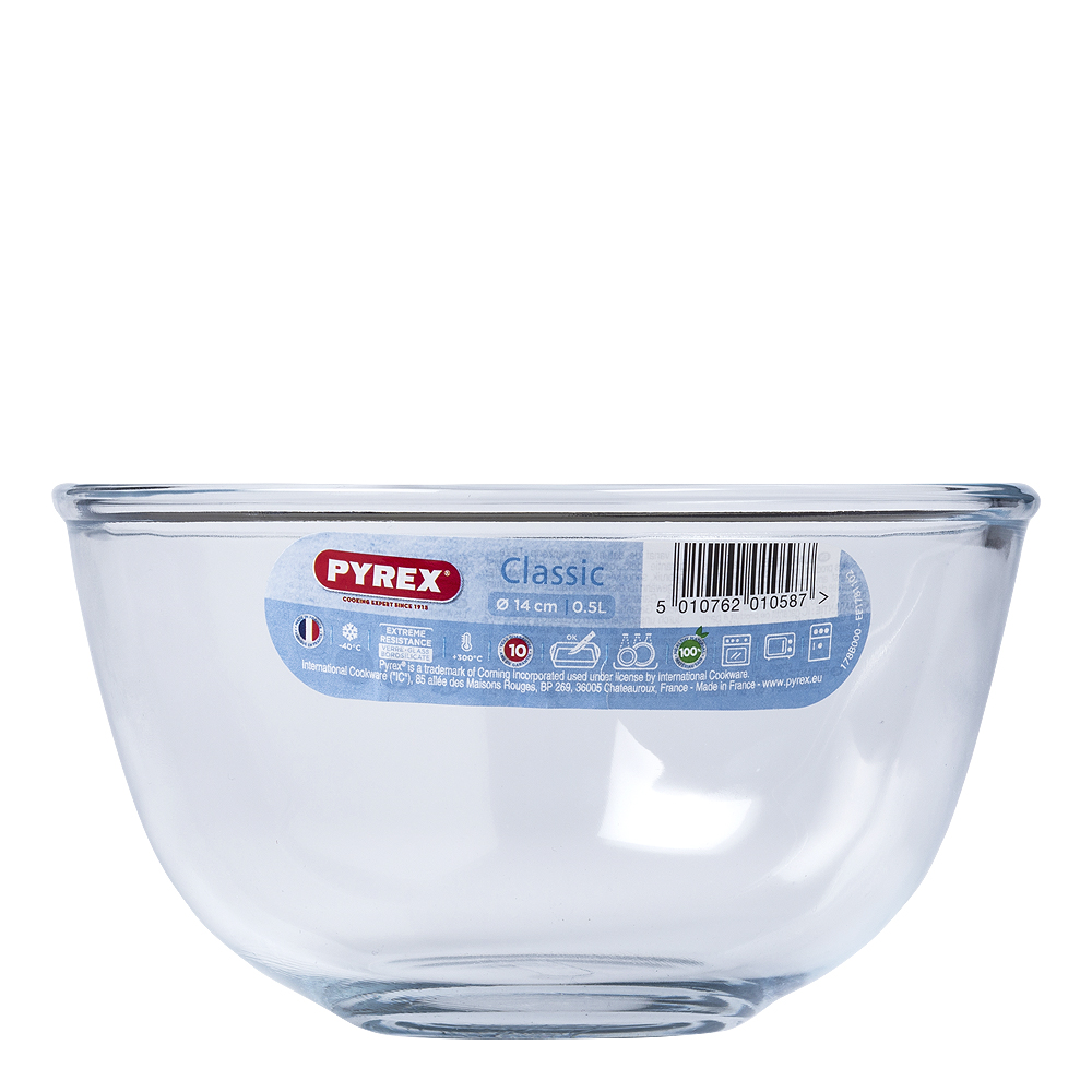 Läs mer om Pyrex - Classic Glasskål 0,5 L