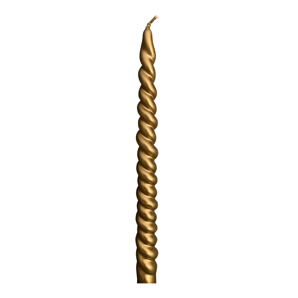 Lys Vridde 29 cm 2-pk Champagne