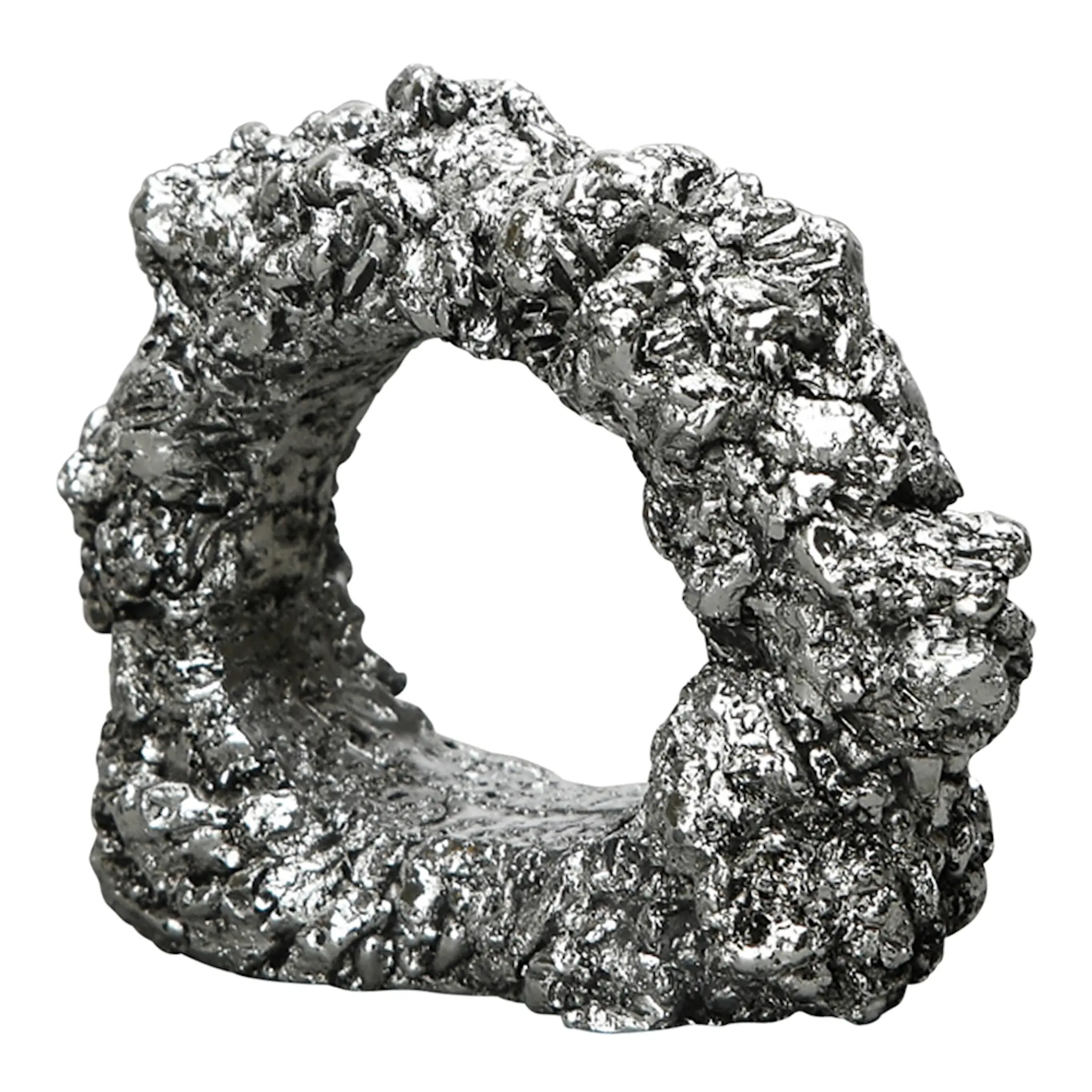 Byon Minerale Servettring 6,5 cm Silver 