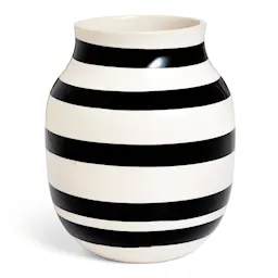 Kähler Design Omaggio Vase 20 cm Svart 