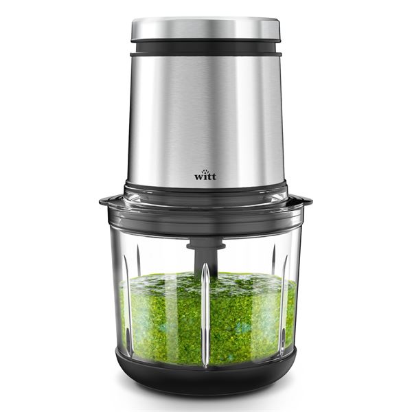 Witt – classiC Food Chopper 0,6L Stål/Glas