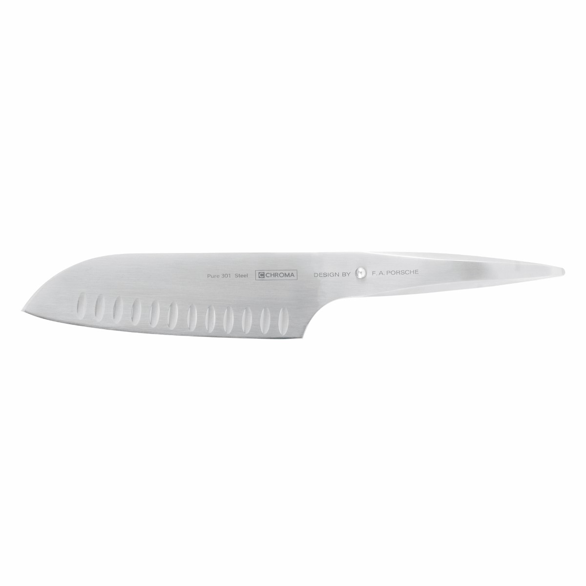 Läs mer om Chroma - Type 301 Kockkniv med hål japansk 18 cm