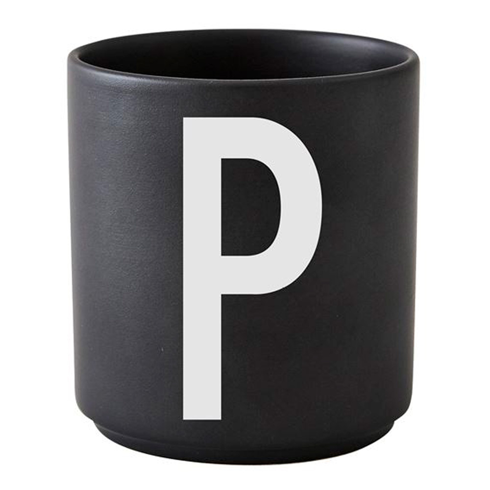 Läs mer om Design Letters - Mugg 25 cl P Svart