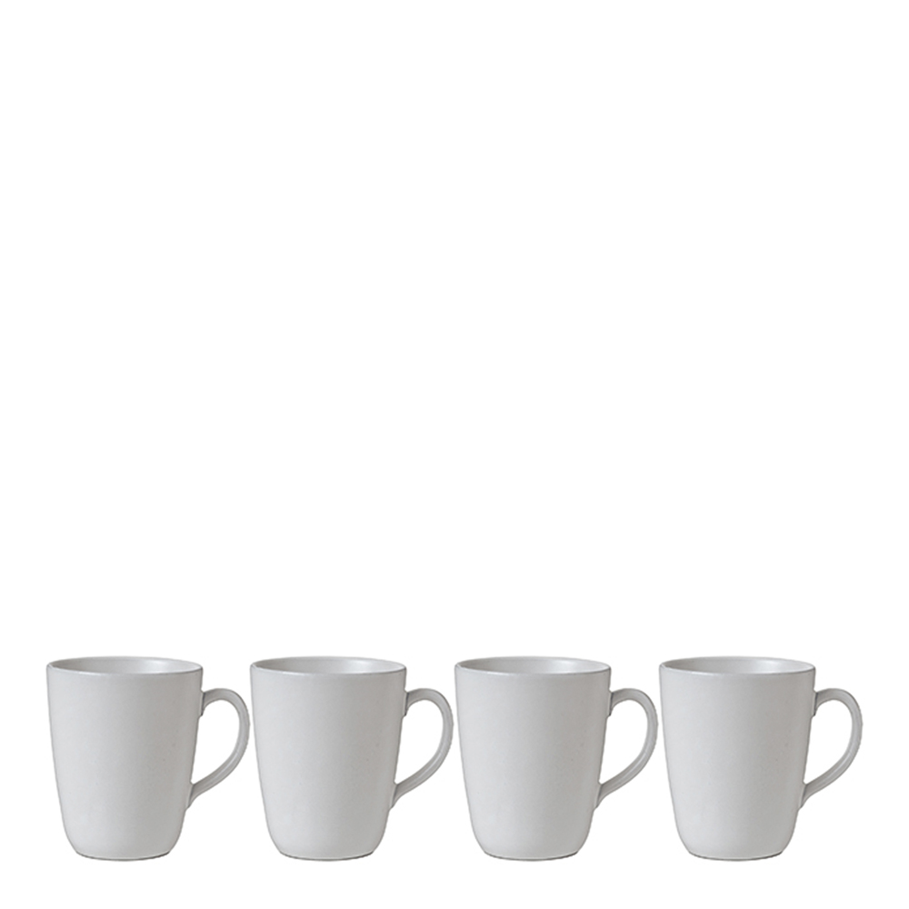 Aida - Raw Crafted Arctic White Mugg 35 cl 4-pack