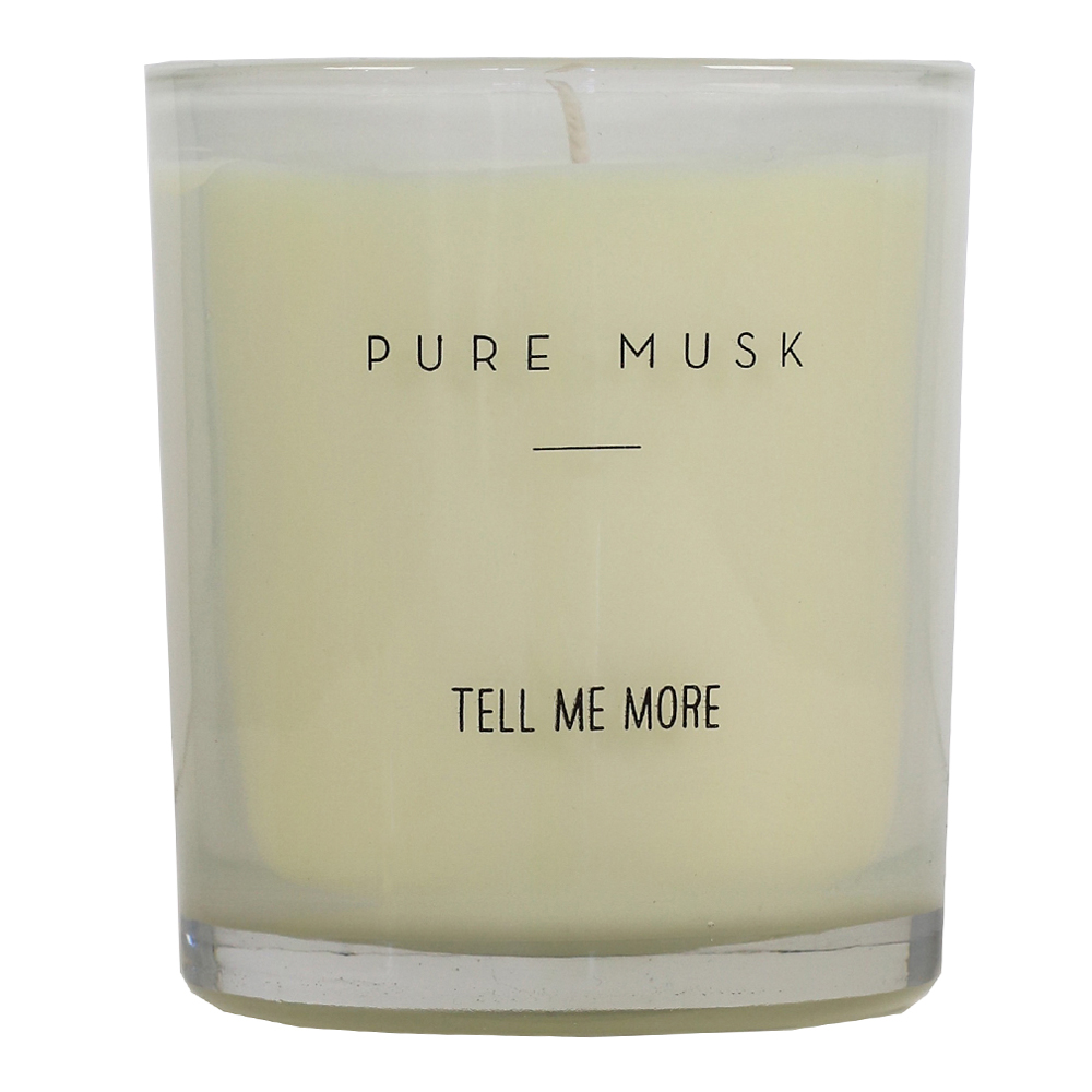 Tell Me More Interiors - Clean Doftljus 50 h Pure Musk