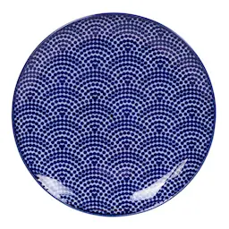 Tokyo Design Studio Nippon Blue Tallrik 16 cm Dots
