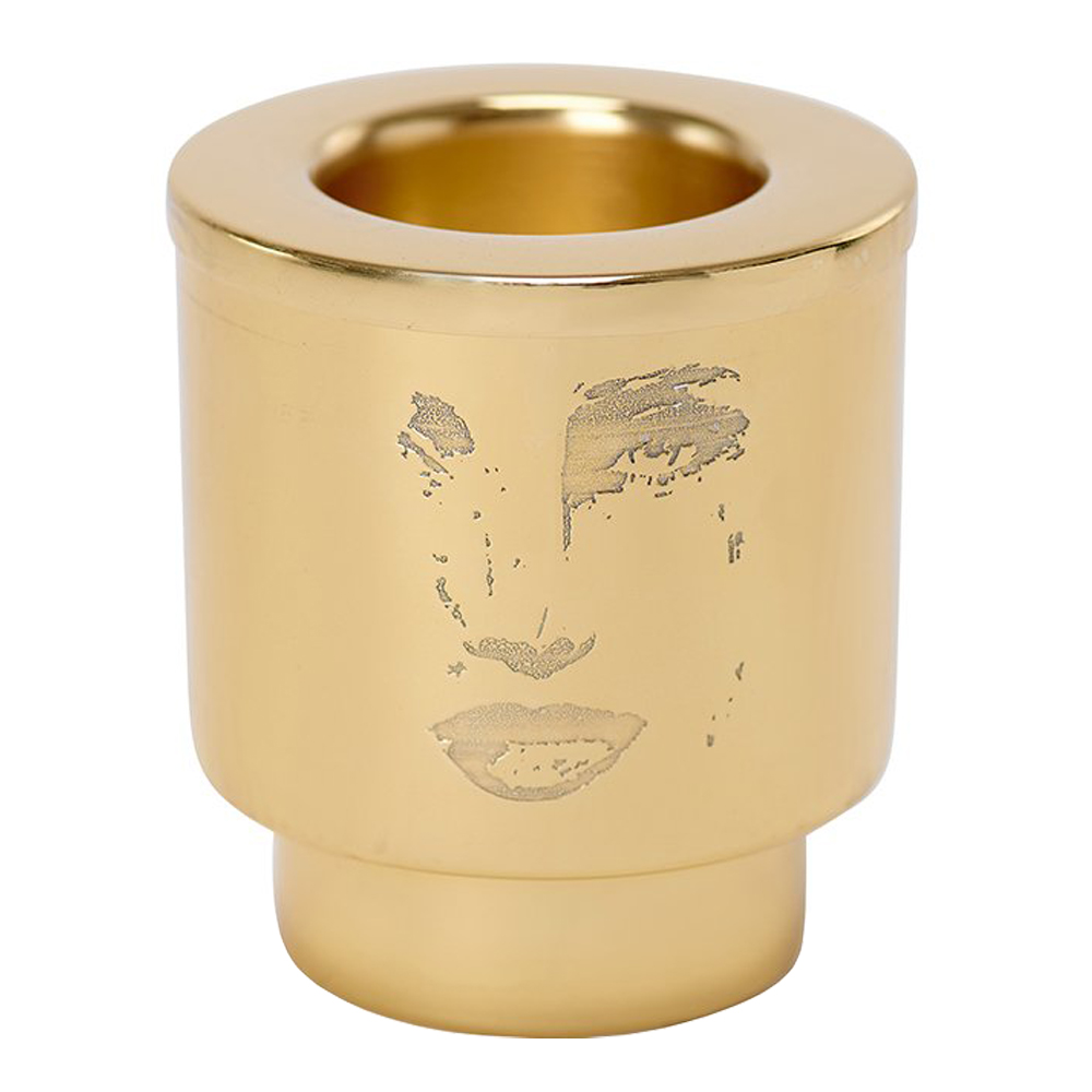 Gynning Design - Piece Of Me Ljushållare 7x8 cm Guld