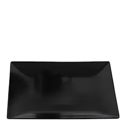 Aida Quadro tallerken 21x21 cm svart
