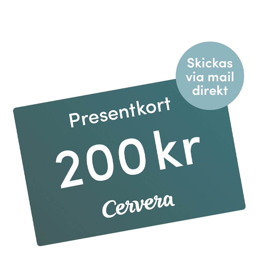 Läs mer om Cervera - Presentkort 200 kr Digitalt