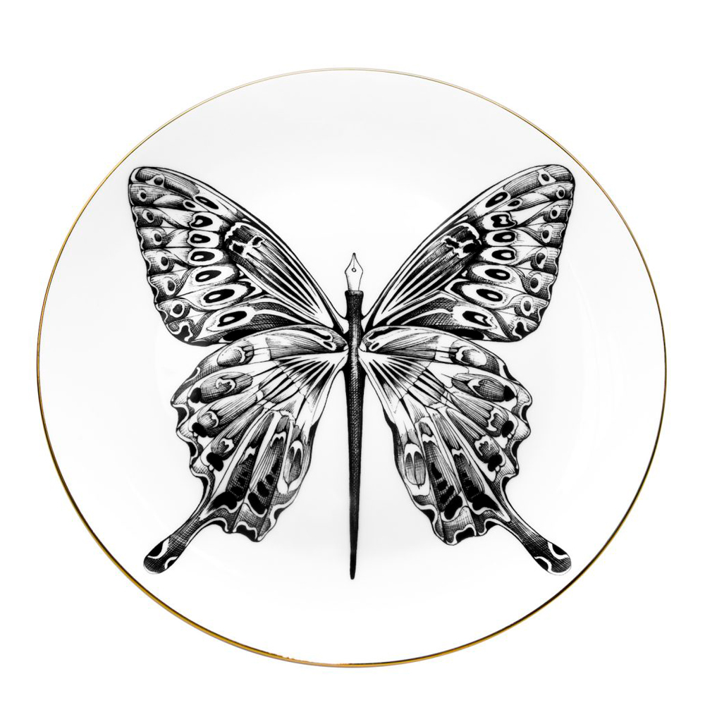 Rory Dobner – Perfect Plate Tallrik Butterfly Pen 16 cm