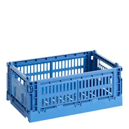 Hay Colour Crate Förvaringslåda S Electric Blue