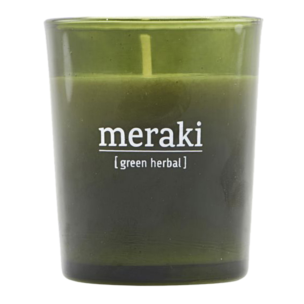 Meraki – Doftljus 6,7 cm Green Herbal