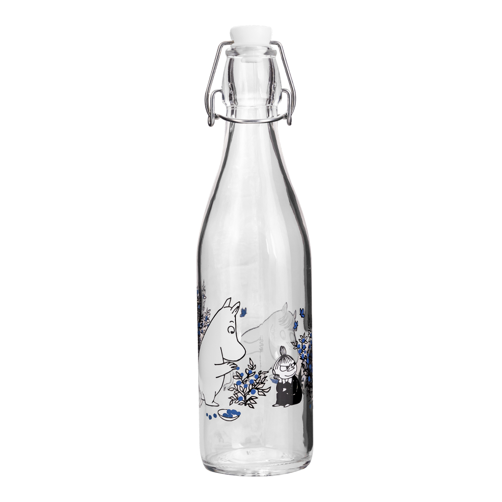 Muurla - Mumin Glasflaska Blåbärsskogen 0,5 L