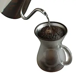 Kinto Slow Coffee Filter 2 kopper stål  hover