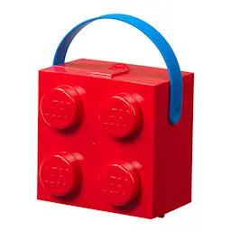 LEGO Boks med håndtak rød