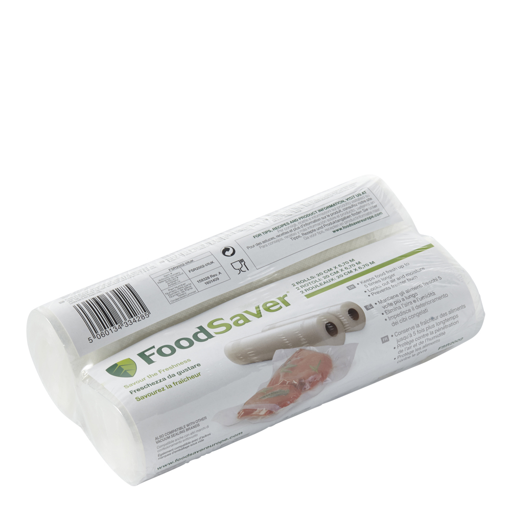 Läs mer om Foodsaver - Rulle 20 cm FSR2002 2-pack