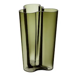 Iittala Alvar Aalto Collection Vase 25,1 cm Mosegrønn 