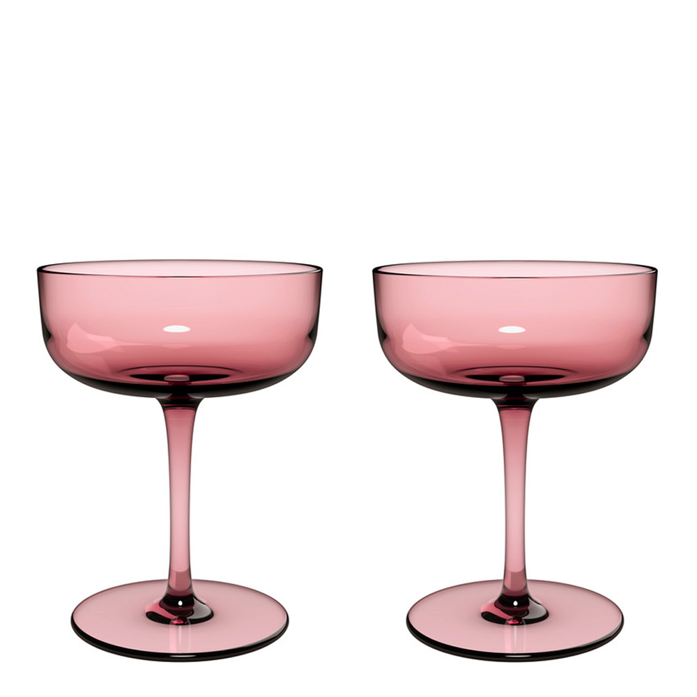 Läs mer om Villeroy & Boch - Champagneglas coupe 2-pack Grape