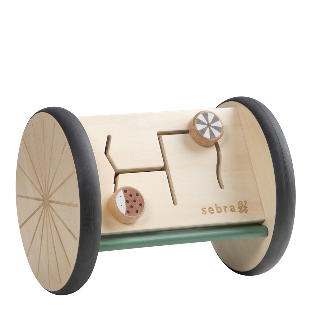 Sebra – Sebra Toys  Aktivitetshjul i Trä Woodland