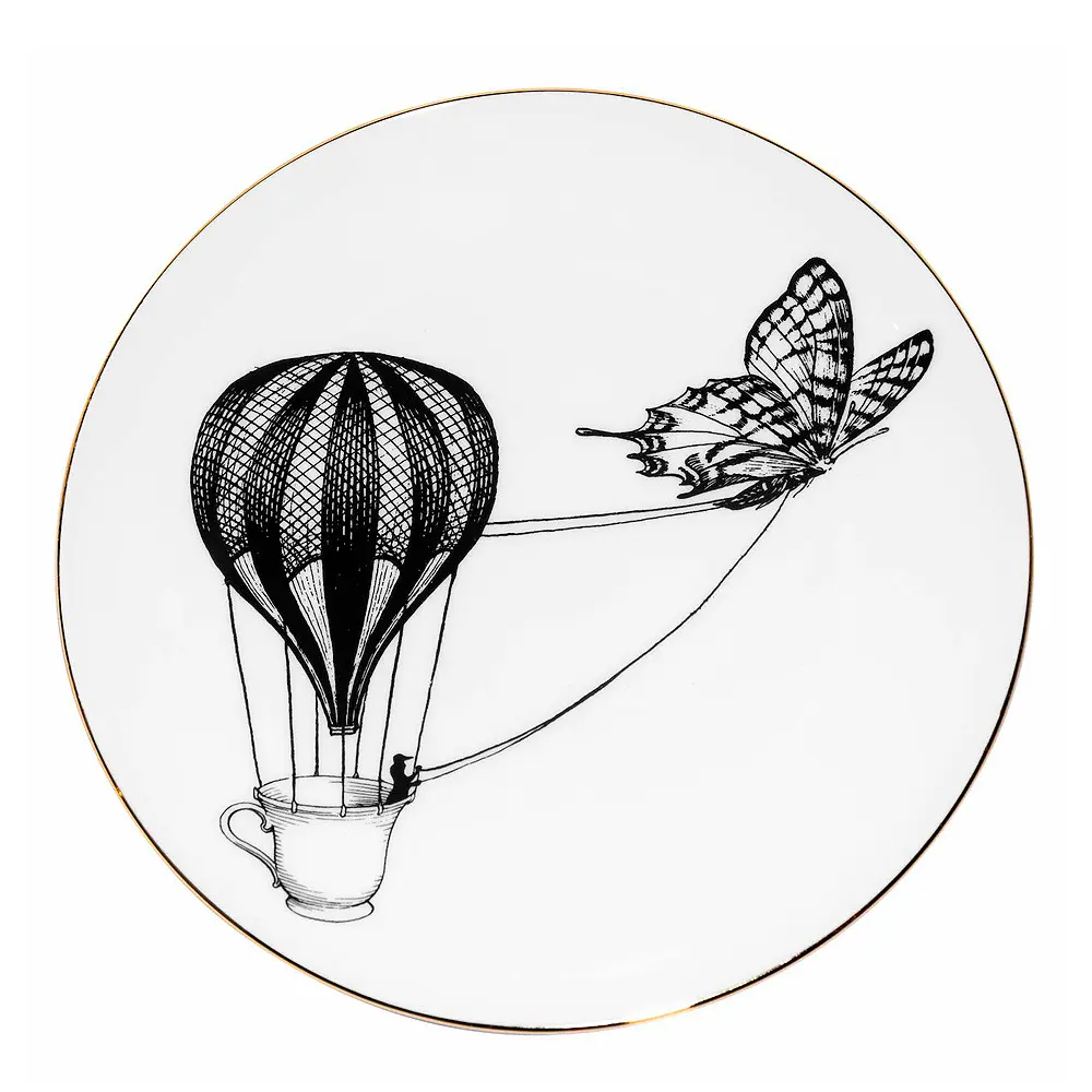 Perfect Plate Butterfly Balloon Lautanen 21 cm 