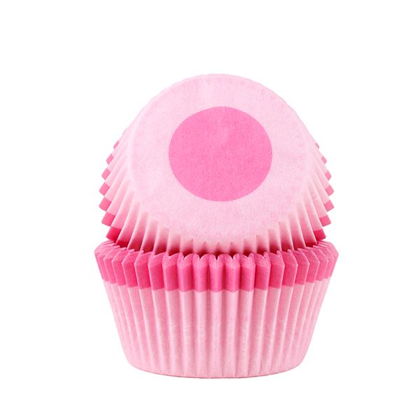 Cacas - Muffinsform 100-Pack Rosa