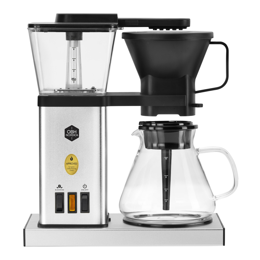 Läs mer om OBH Nordica - Blooming Kaffebryggare 1,25 L Prime Rostfri