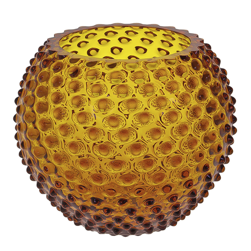 Klimchi – Hobnail Vas 18 cm Amber