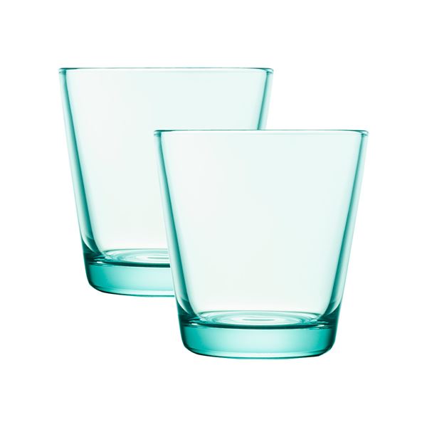 Läs mer om Iittala - Kartio Glas 21 cl 2-pack Vattengrön