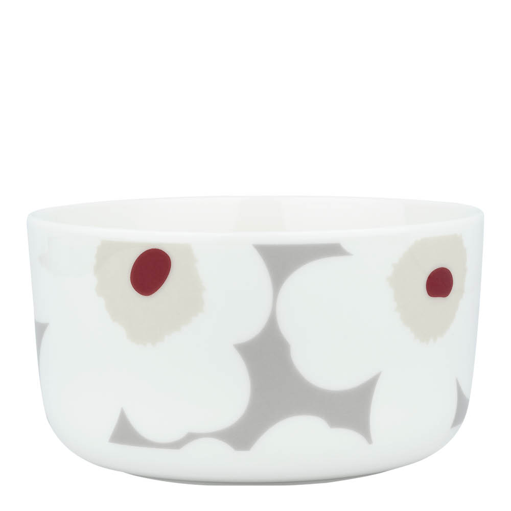 Marimekko - Oiva Unikko Kulho 50 cl Valkoinen