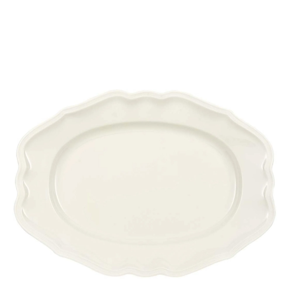 Läs mer om Villeroy & Boch - Manoir Fat oval 37 cm Vit