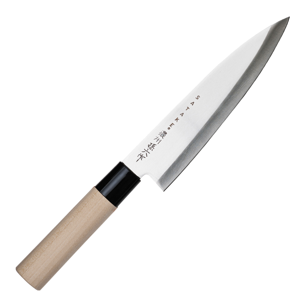 Satake – Houcho Köttkniv 17 cm Stål/Magnoliaträ