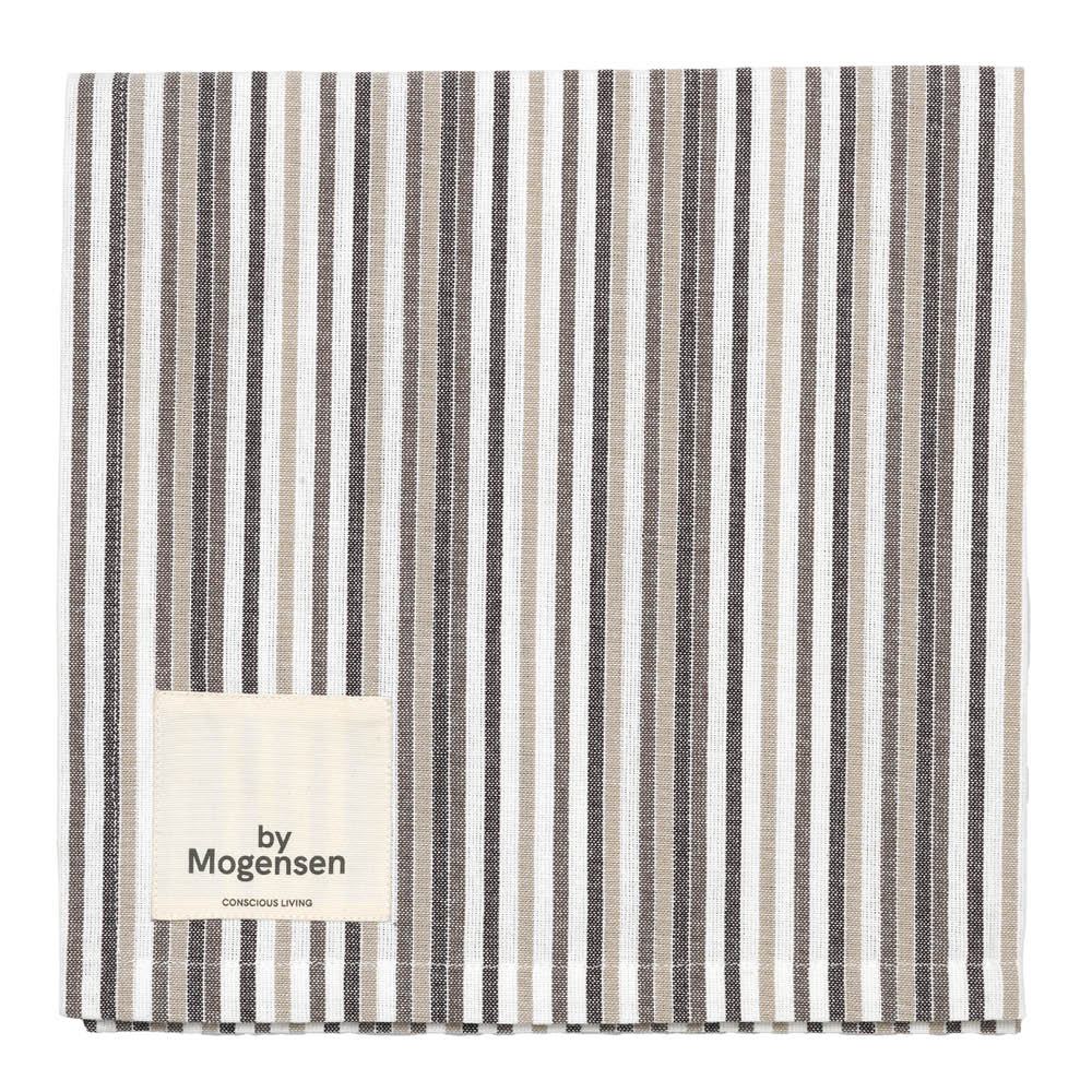 Läs mer om BY MORGENSEN - Tygservett 55x55 cm Small Stripes