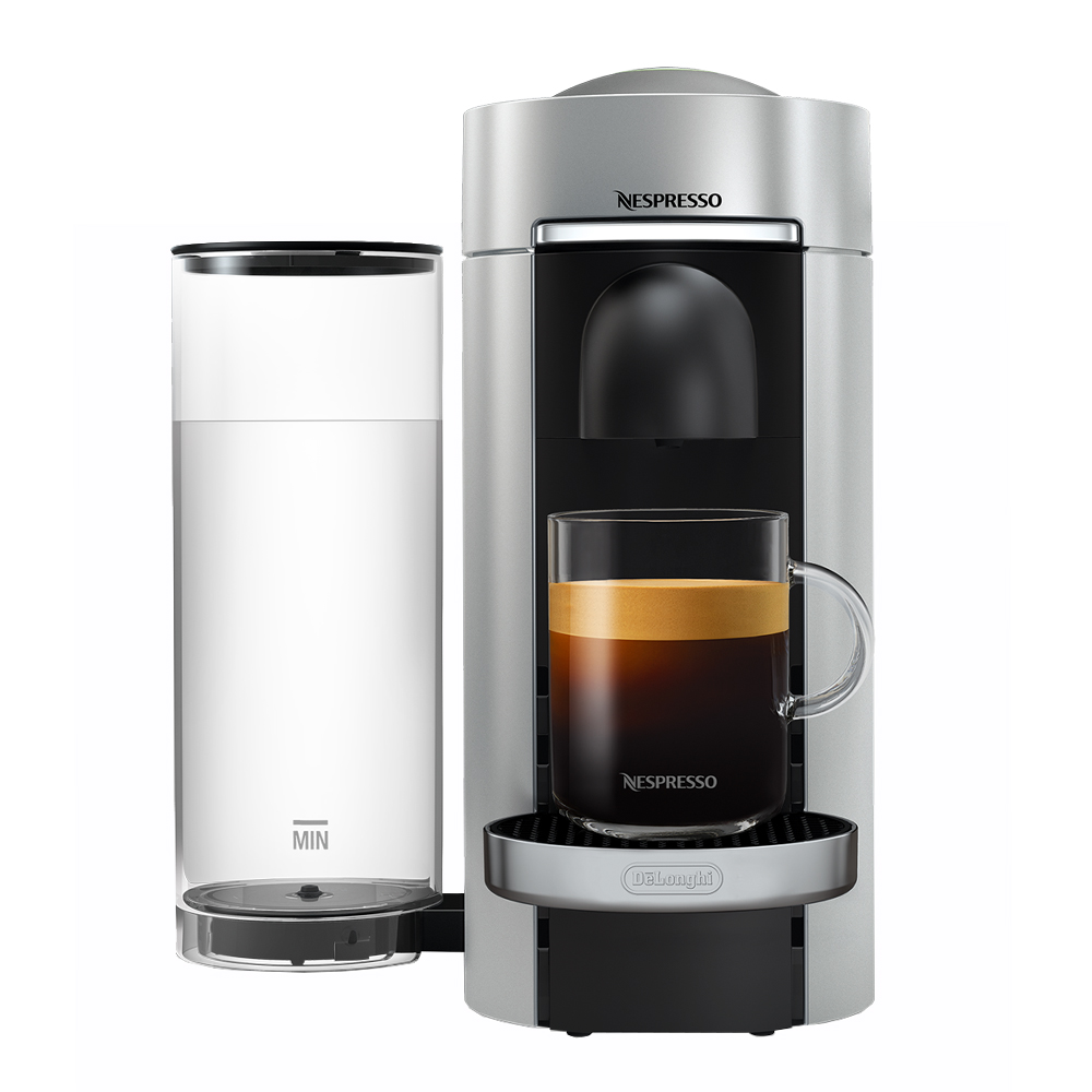 Nespresso – Nespresso Vertuo Plus Delux Kapselmaskin ENV155 Silver