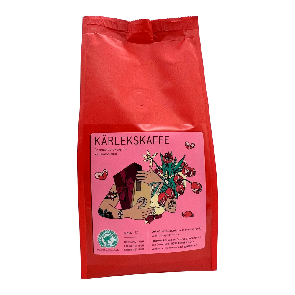 Bergstrands Kafferosteri – Kärlekskaffe 250 gram