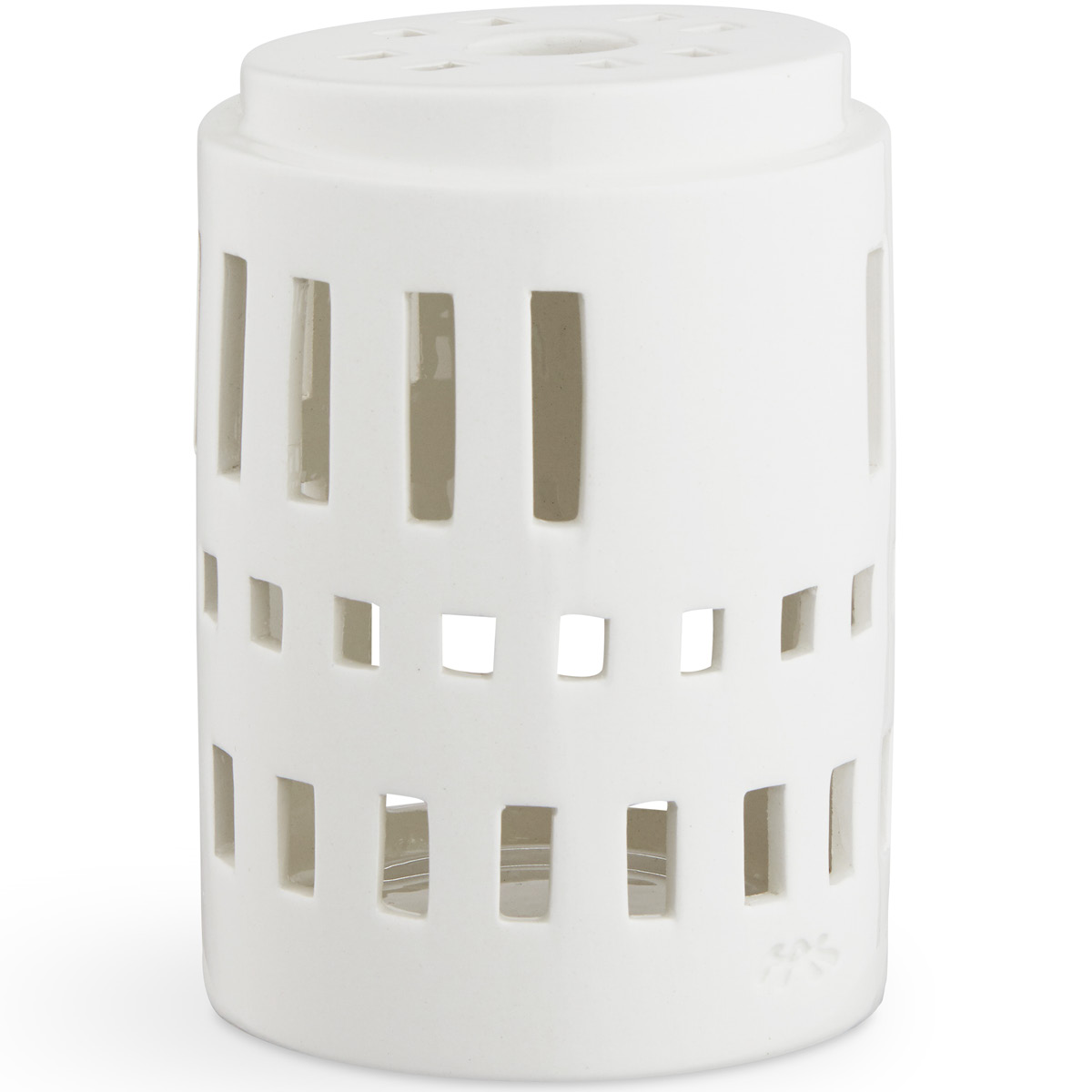 Läs mer om Kähler Design - Urbania Ljuslykta Little Tower 11,5 cm Vit