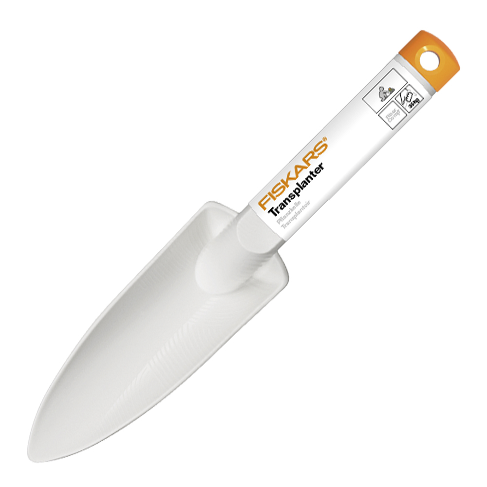 Fiskars White Istutuslapio kapea Valkoinen