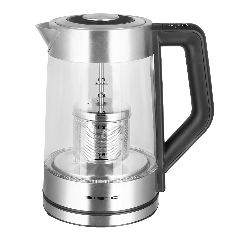 Emerio - Emerio Vattenkokare Sladdlös med Teinsats 1,7 L
