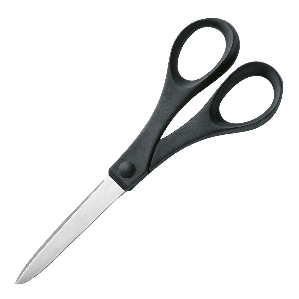 Fiskars - Essential Papperssax 18 cm Svart