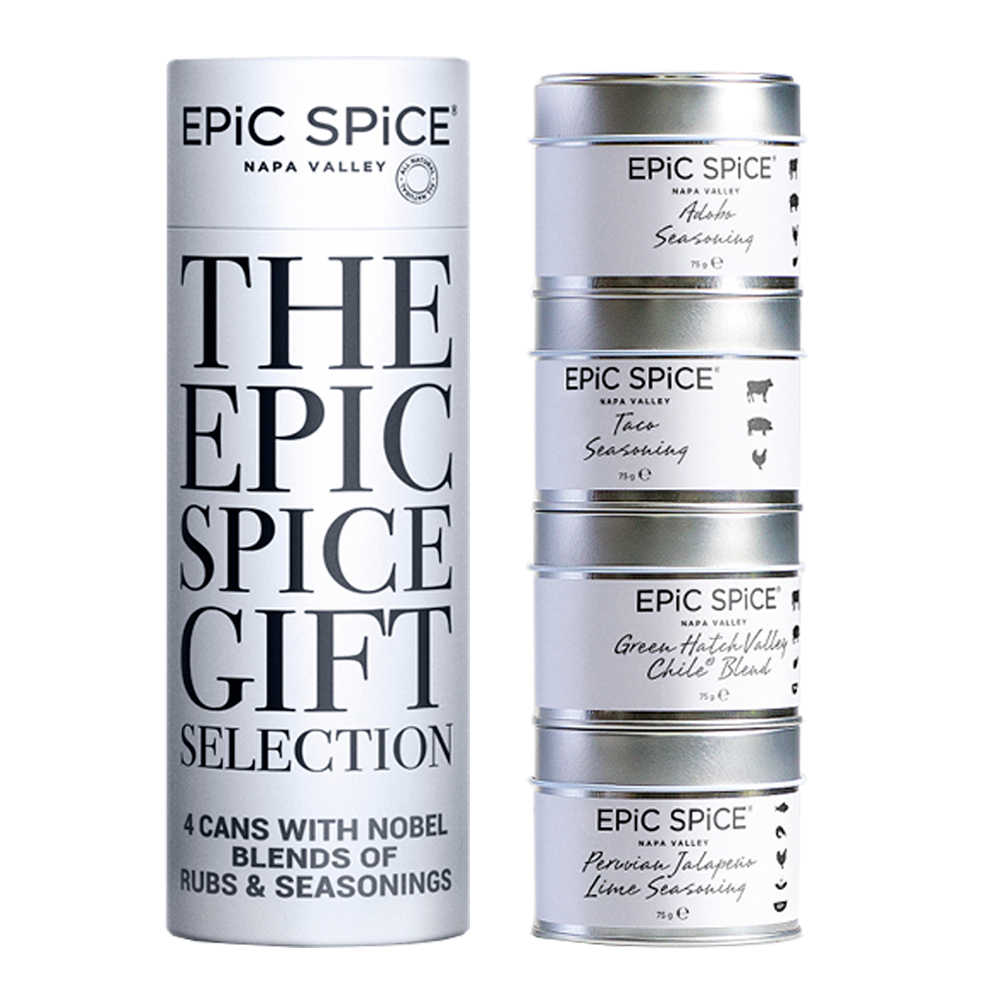 Läs mer om Epic Spice - Taqueria Flavours Kryddset 4 sorter