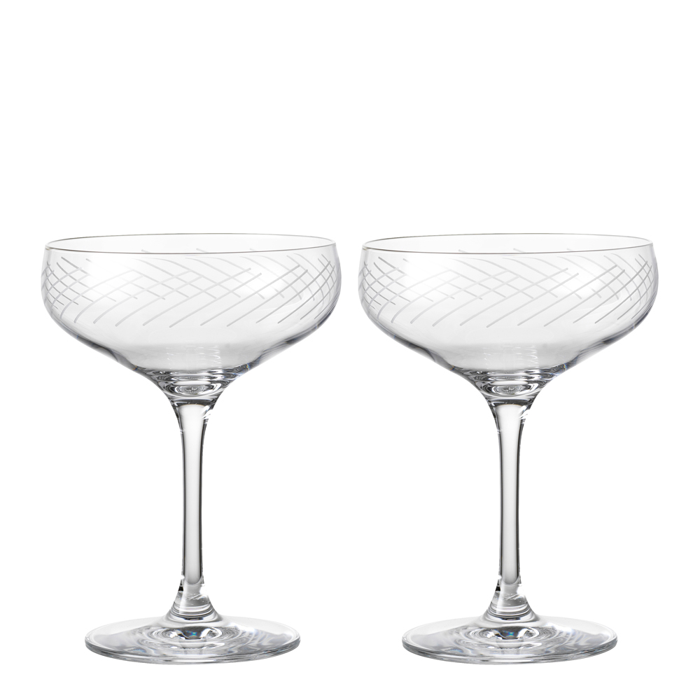 Holmegaard - Cabernet Lines Cocktailglas 29 cl 2-pack
