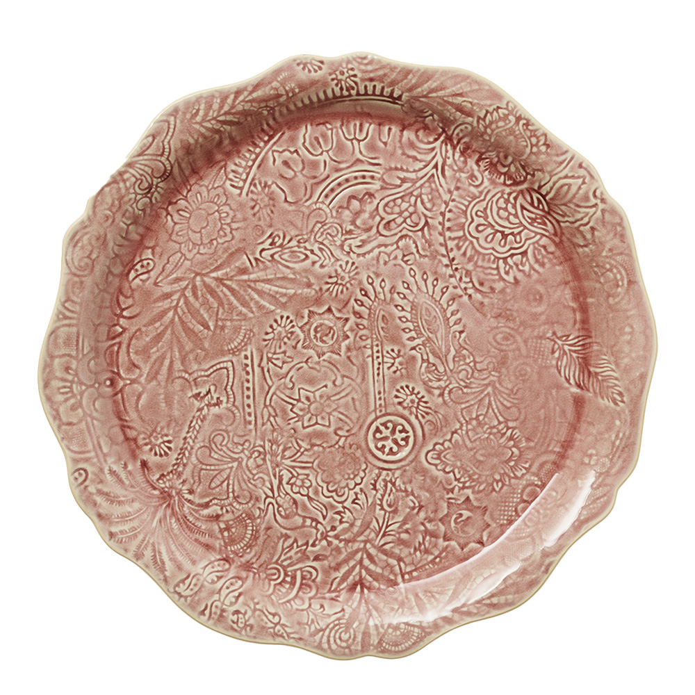 Läs mer om Sthål - Arabesque Serveringsfat 34 cm Old Rose