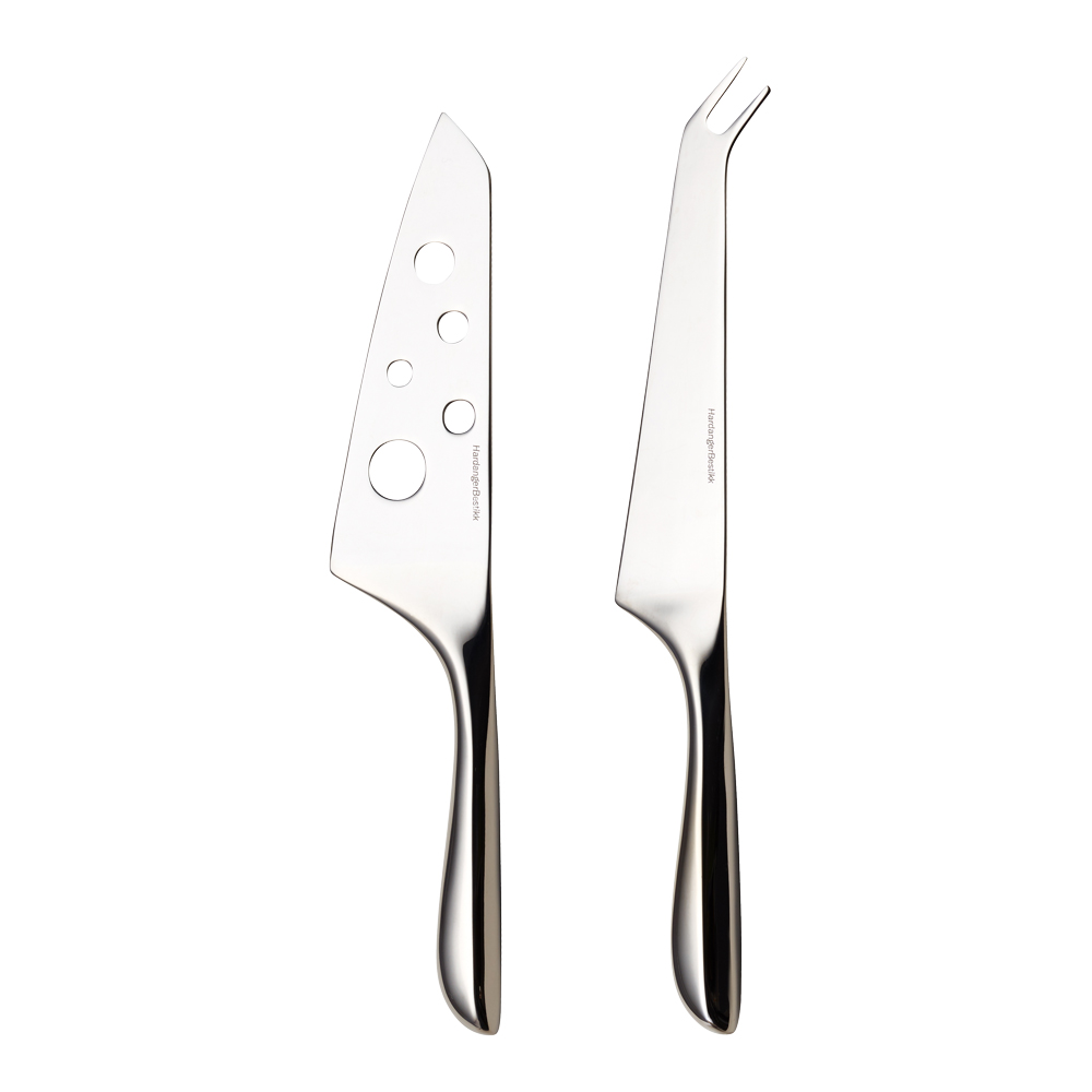Läs mer om Hardanger Bestikk - Ostset 2 knivar