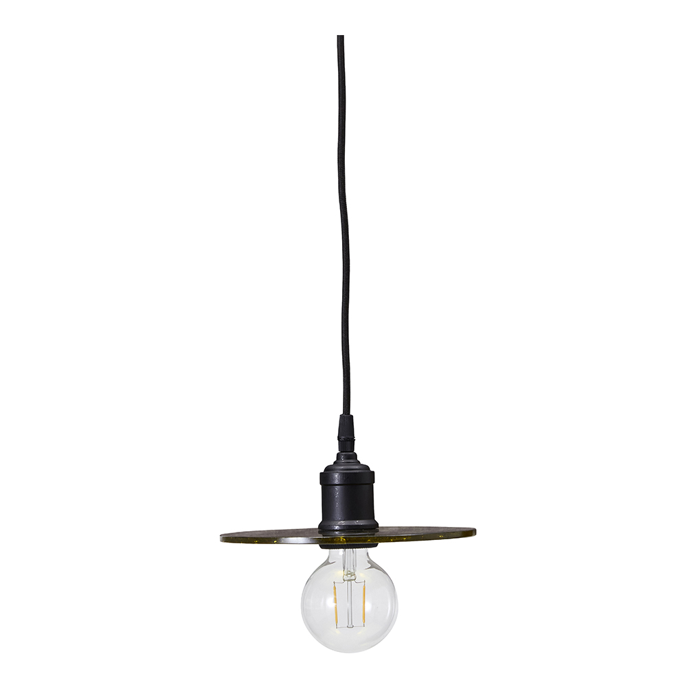 Läs mer om House Doctor - Hover Taklampa 8x21 cm Oliv