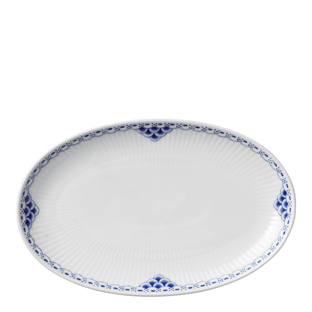 Läs mer om Royal Copenhagen - Princess Oval Assiett 23 cm