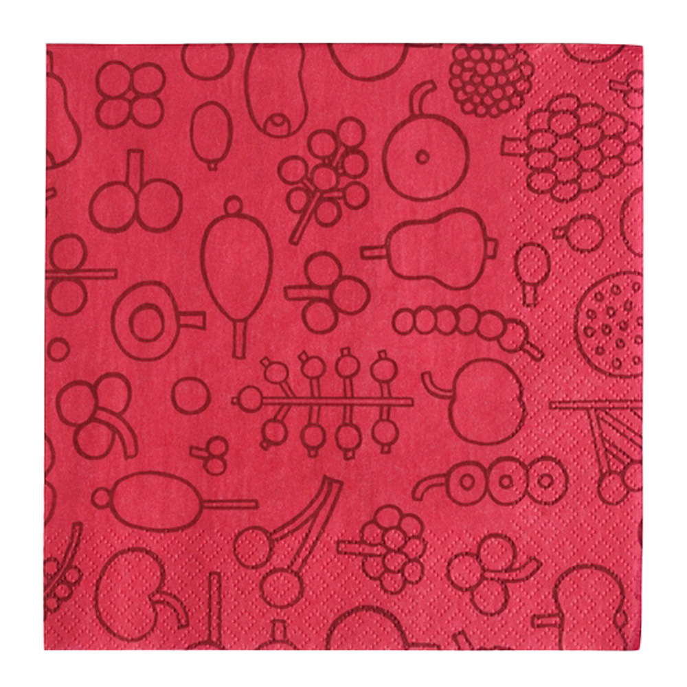 Iittala - OTC Pappersservett 33x33 cm Röd