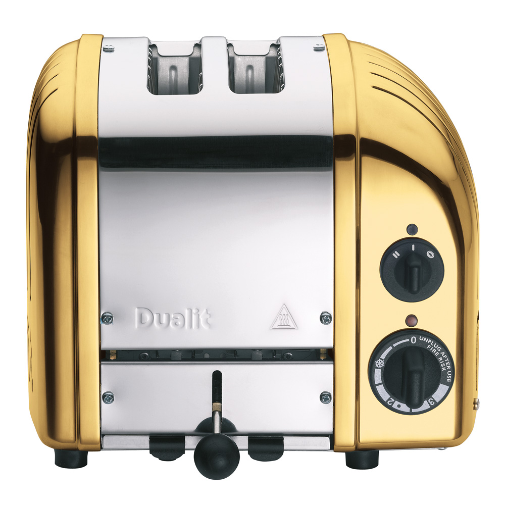 Dualit - Classic Brödrost 2 Skivor Mässing